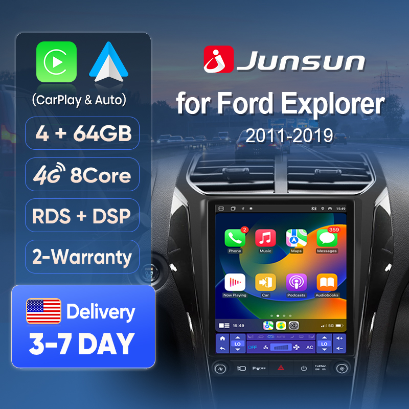 Japanese Lifestyle Called - Schermo CarPlay Wireless Junsun per Ford