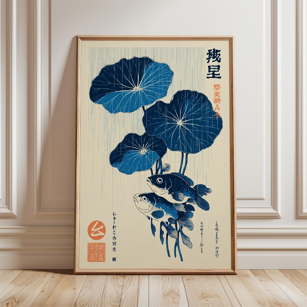 Poster di Pesci Rossi Giappone - Japanese Zen Lifestyle recensione e prezzo