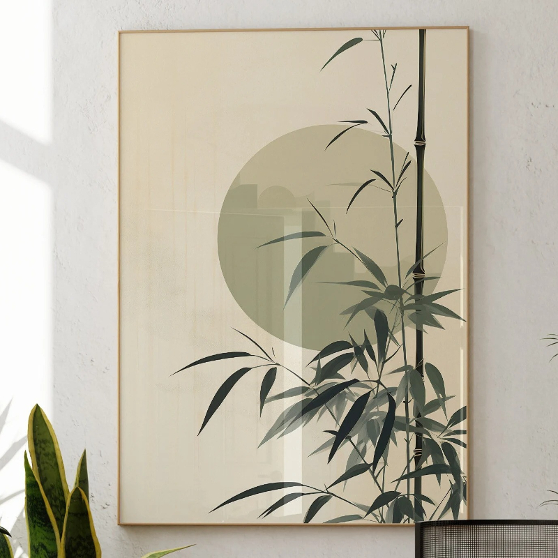 Japandi Wall Art Minimal Botan - Japanese Zen Lifestyle recensione e prezzo