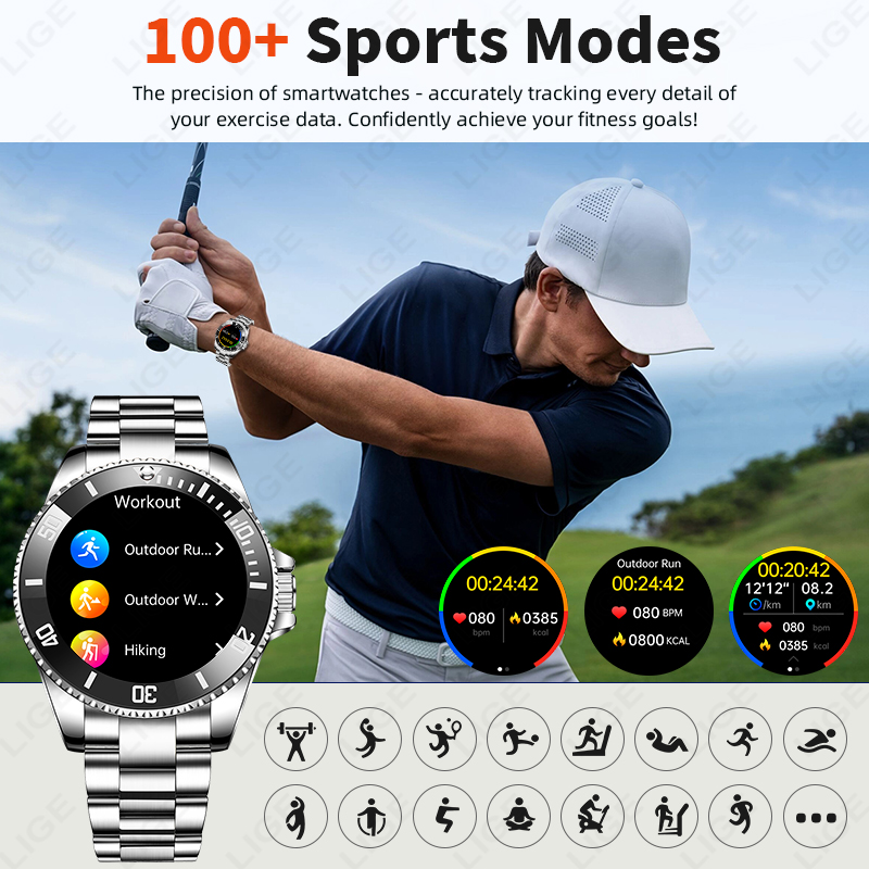 Nuovo Smartwatch di Lusso LIGE - Japanese Lifestyle Called recensione e prezzo
